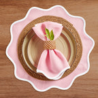 Giselle Scallop Edge Placemats, Set of 4