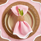 Giselle Scallop Edge Napkins, Set of 4