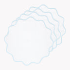 Giselle Scallop Edge Placemats, Set of 4