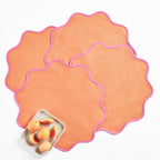 Giselle Scallop Edge Placemats, Set of 4