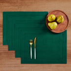 Medium Weight Hemstitch Placemats, Set of 4