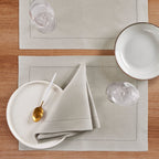Medium Weight Hemstitch Placemats, Set of 4