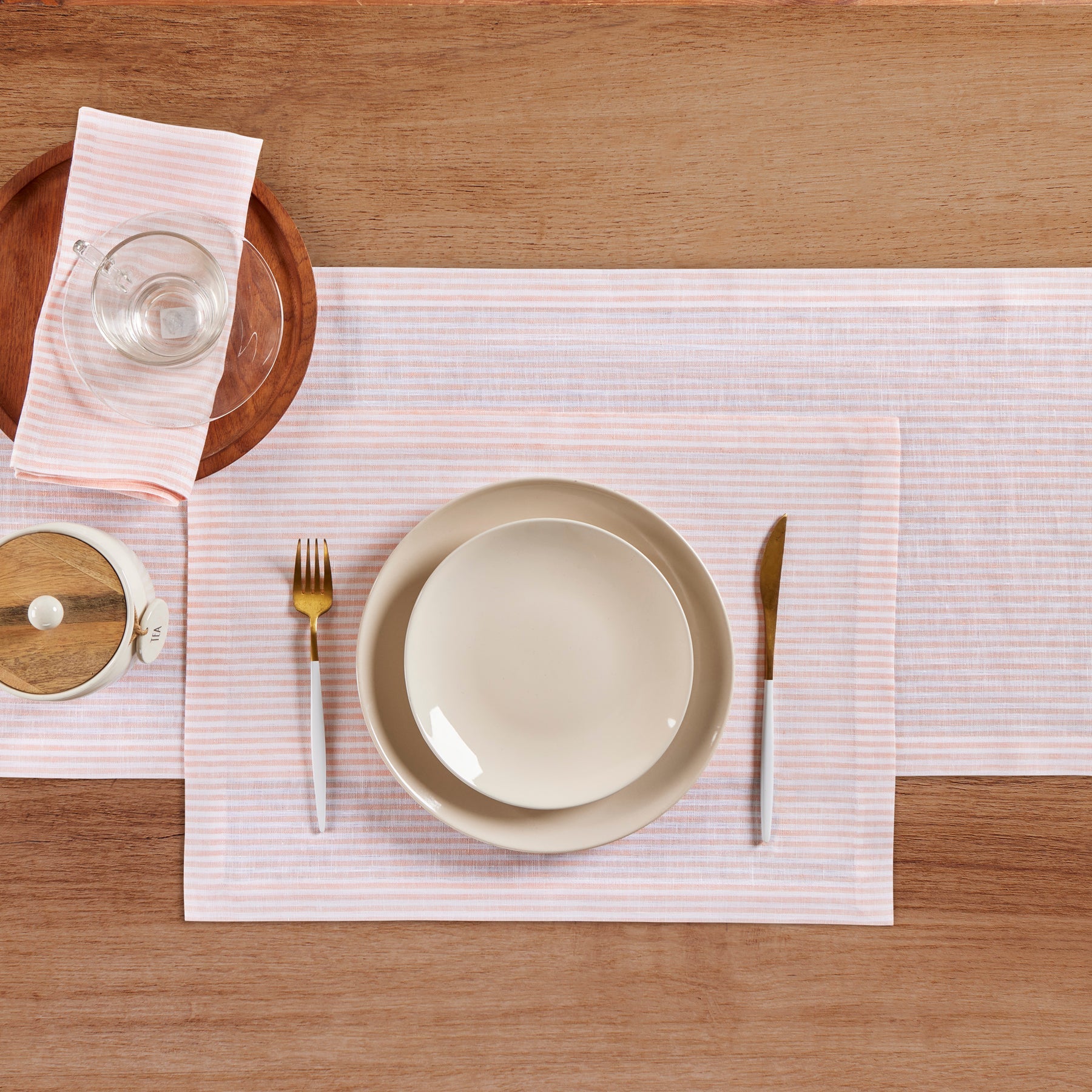 Narrow Stripe Placemats, Set of 4