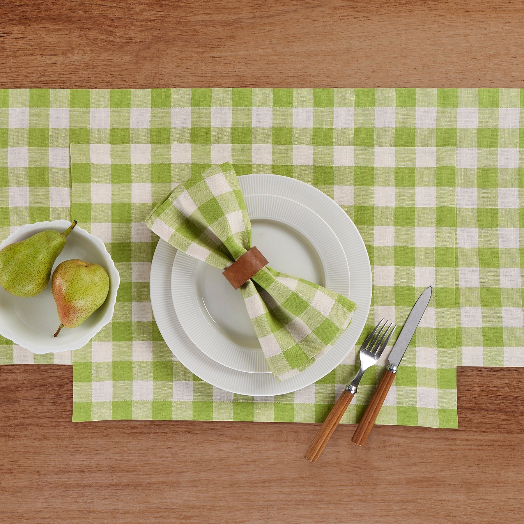Morgan Check Placemats, Set of 4