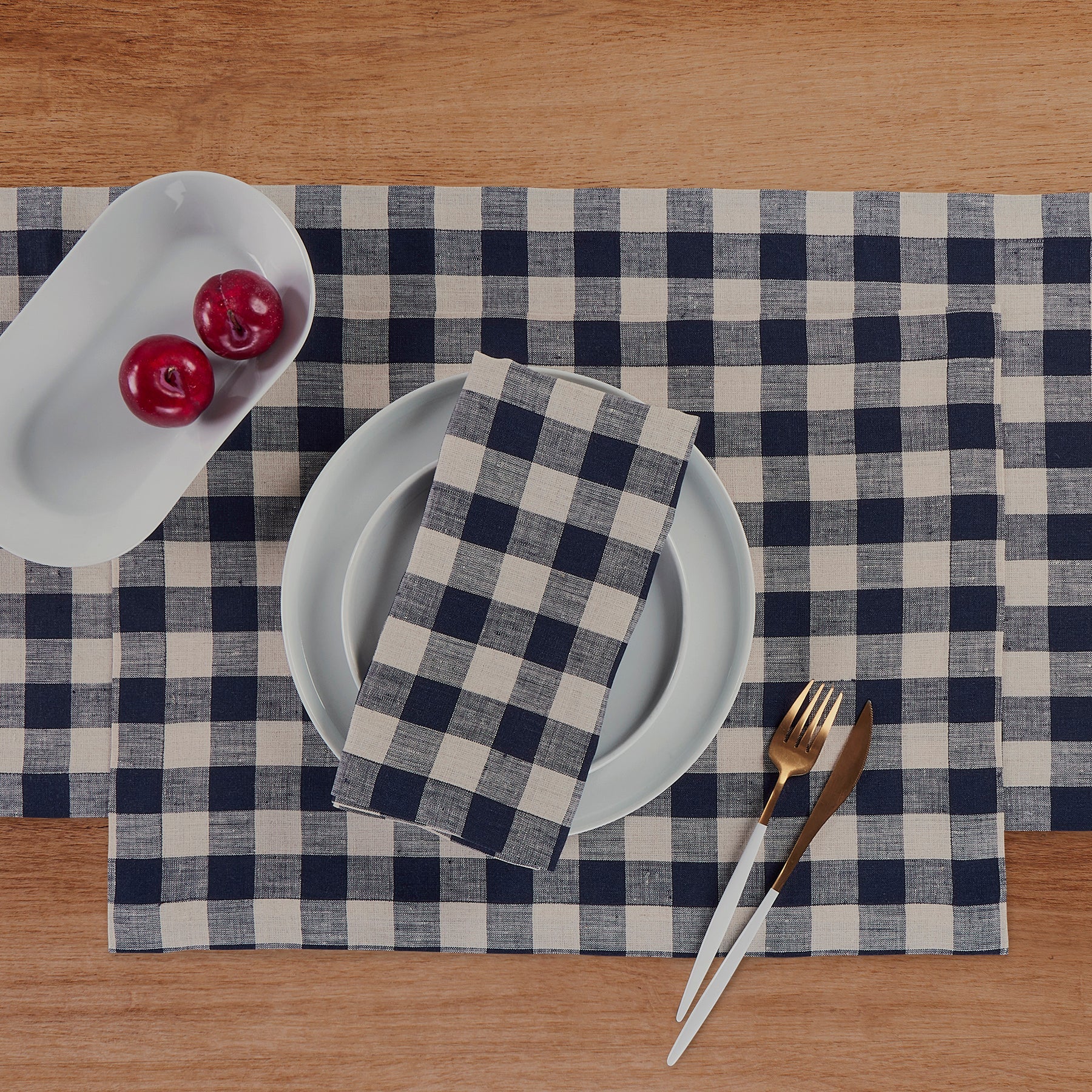 Morgan Check Placemats, Set of 4