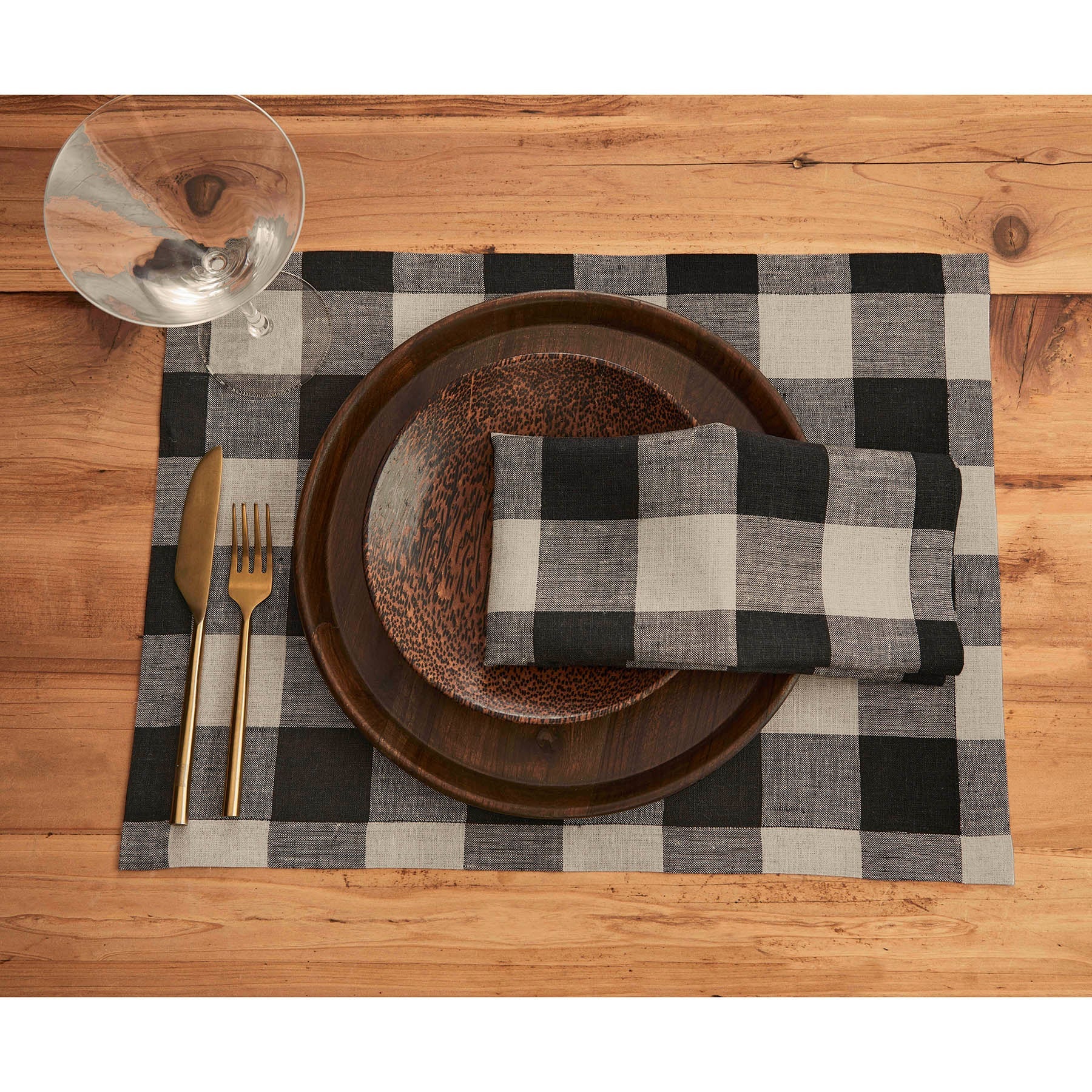 Buffalo Check Napkins, Set of 4