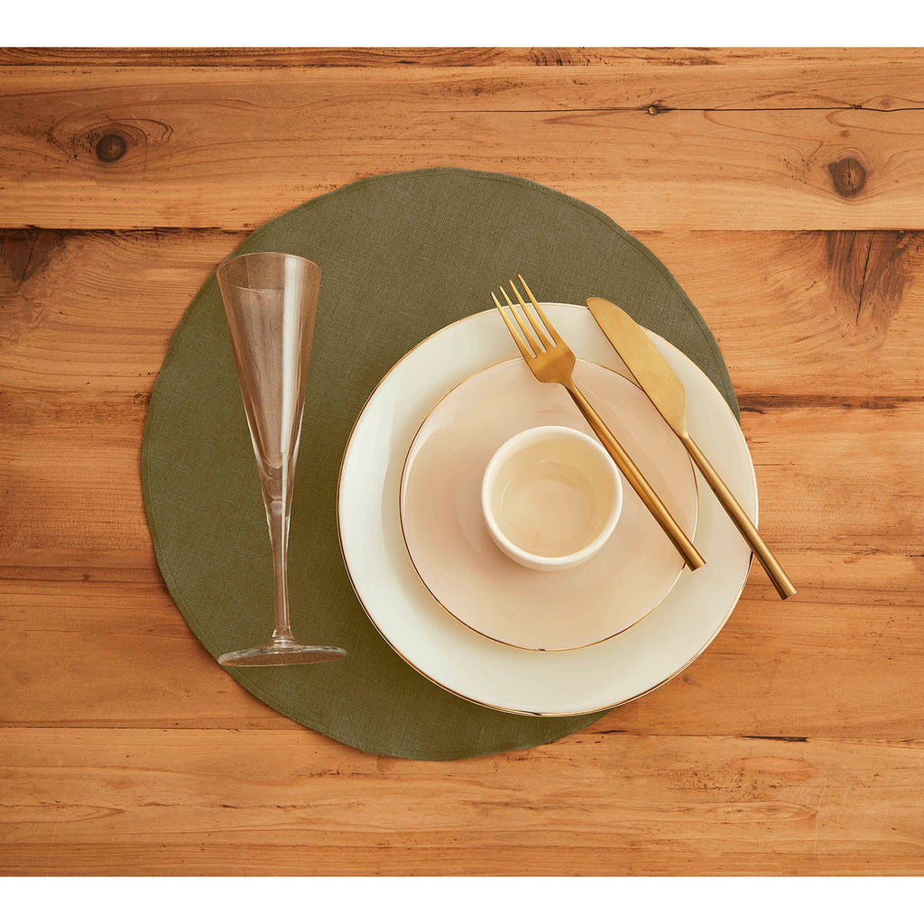 Vesta Round Placemats, Set of 4