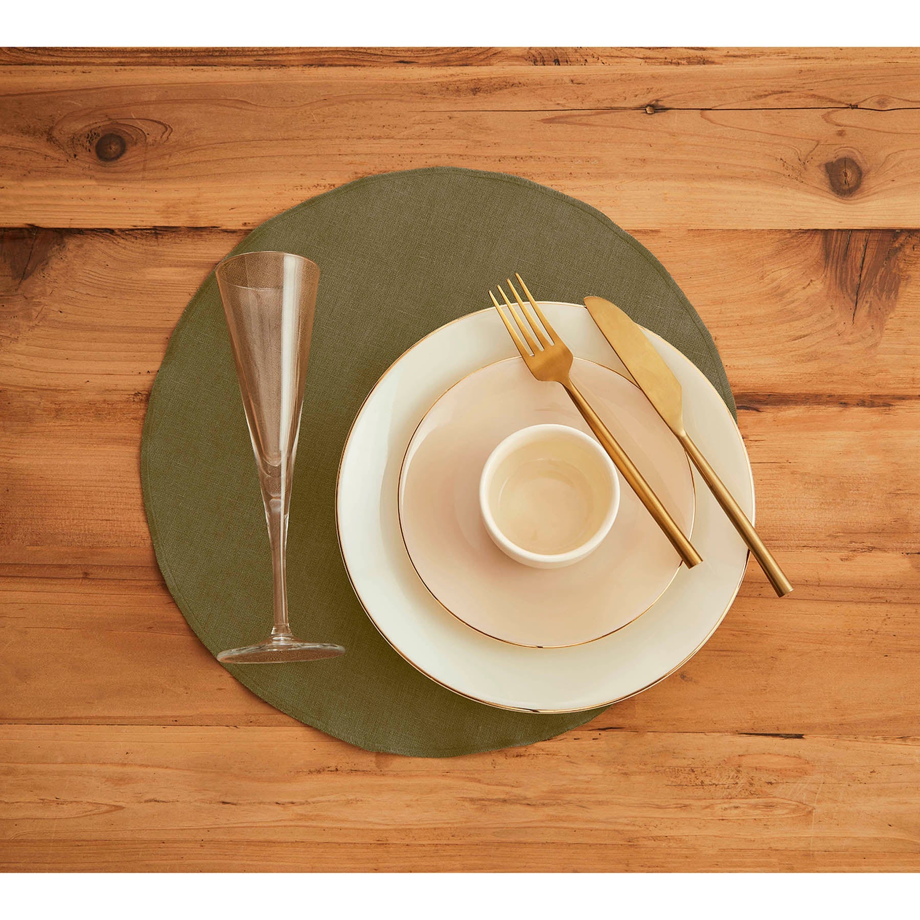 Vesta Round Placemats, Set of 4