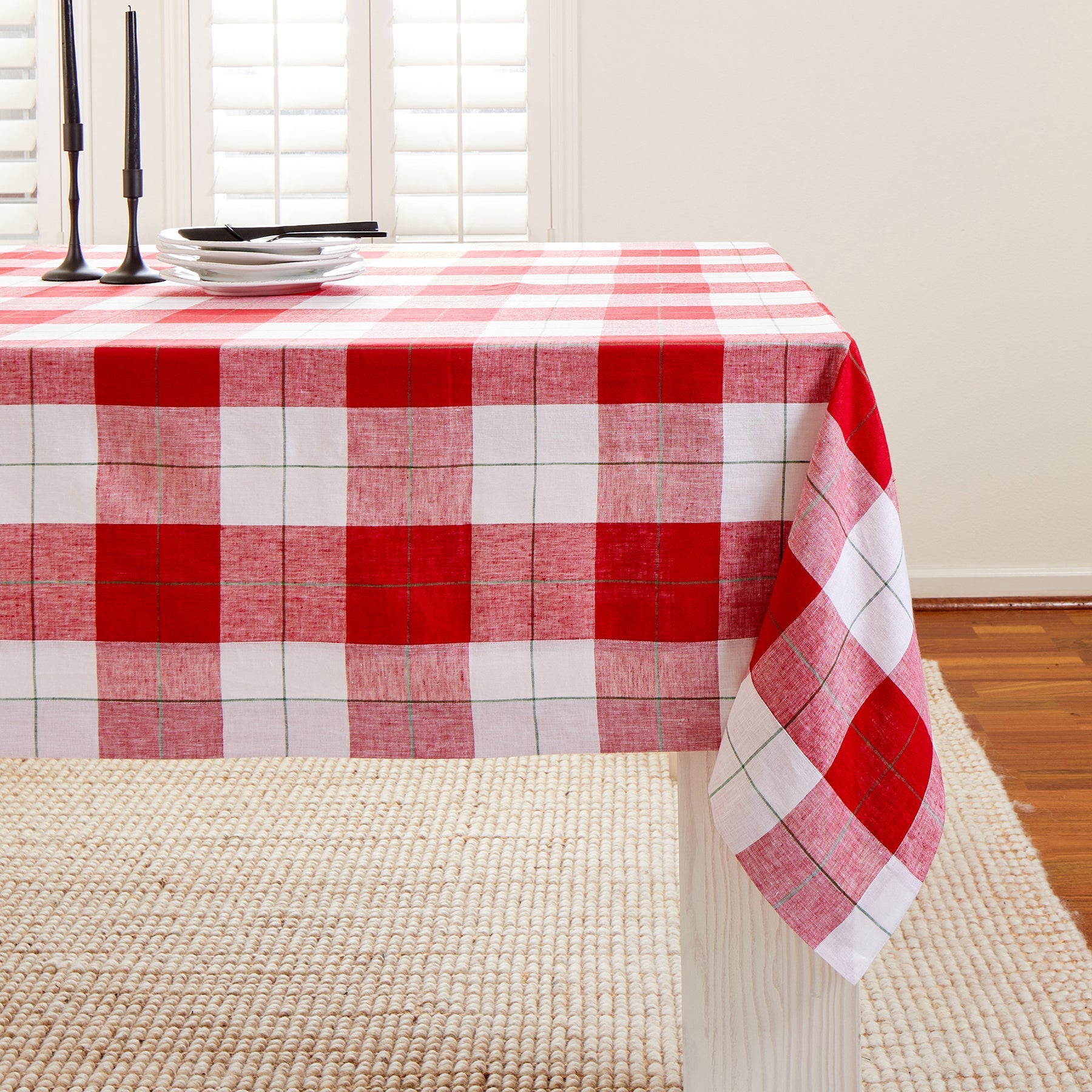 Very Merry Plaid Tablecloth