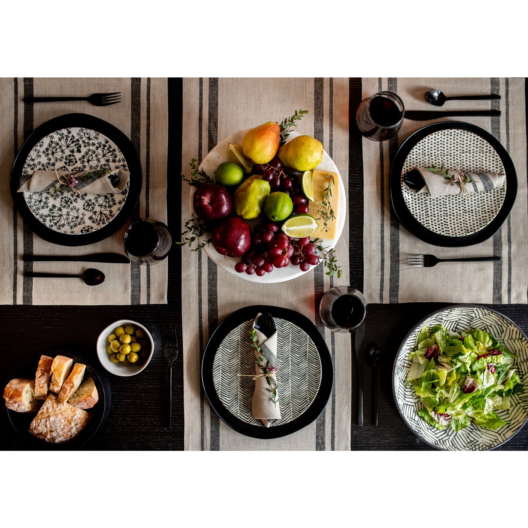 French Stripe Placemats
