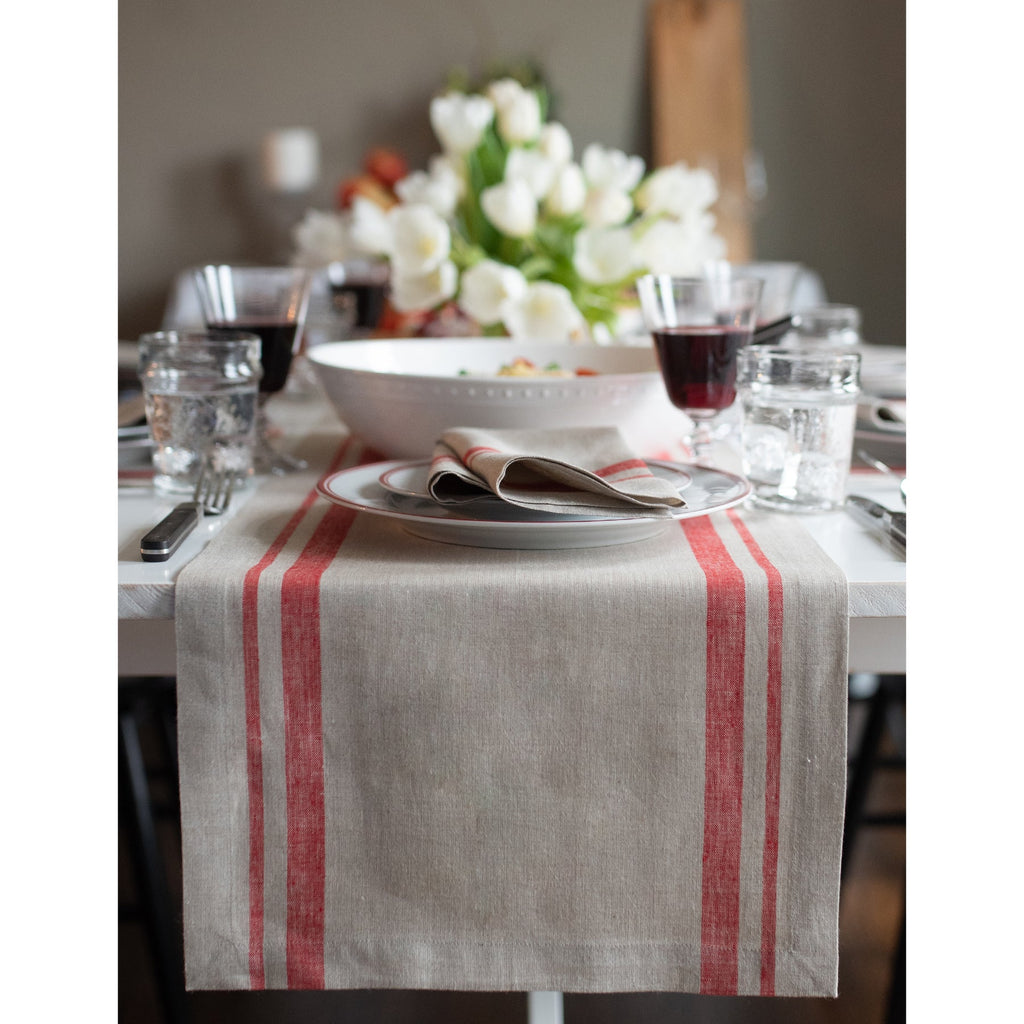 French Stripe Table Runner