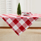 Very Merry Plaid Table Throw