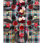 Jewel Plaid Table Throw