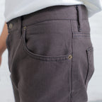 100% Cotton Tailored Fit Espresso