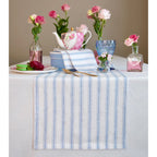 Capri Ticking Stripe Table Runner