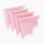 Giselle Scallop Edge Napkins, Set of 4