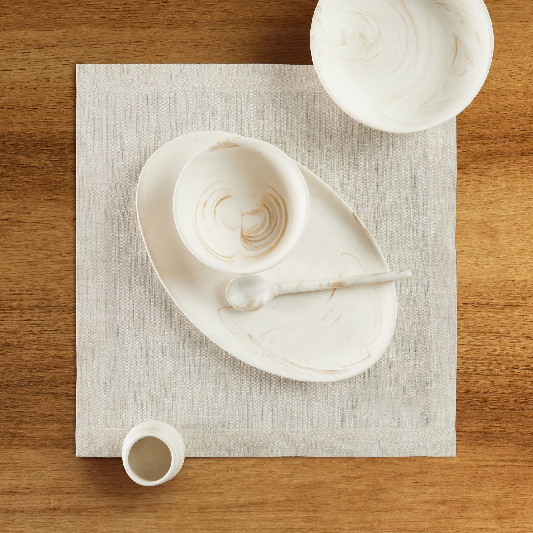 Athena Square Placemats, Set of 4