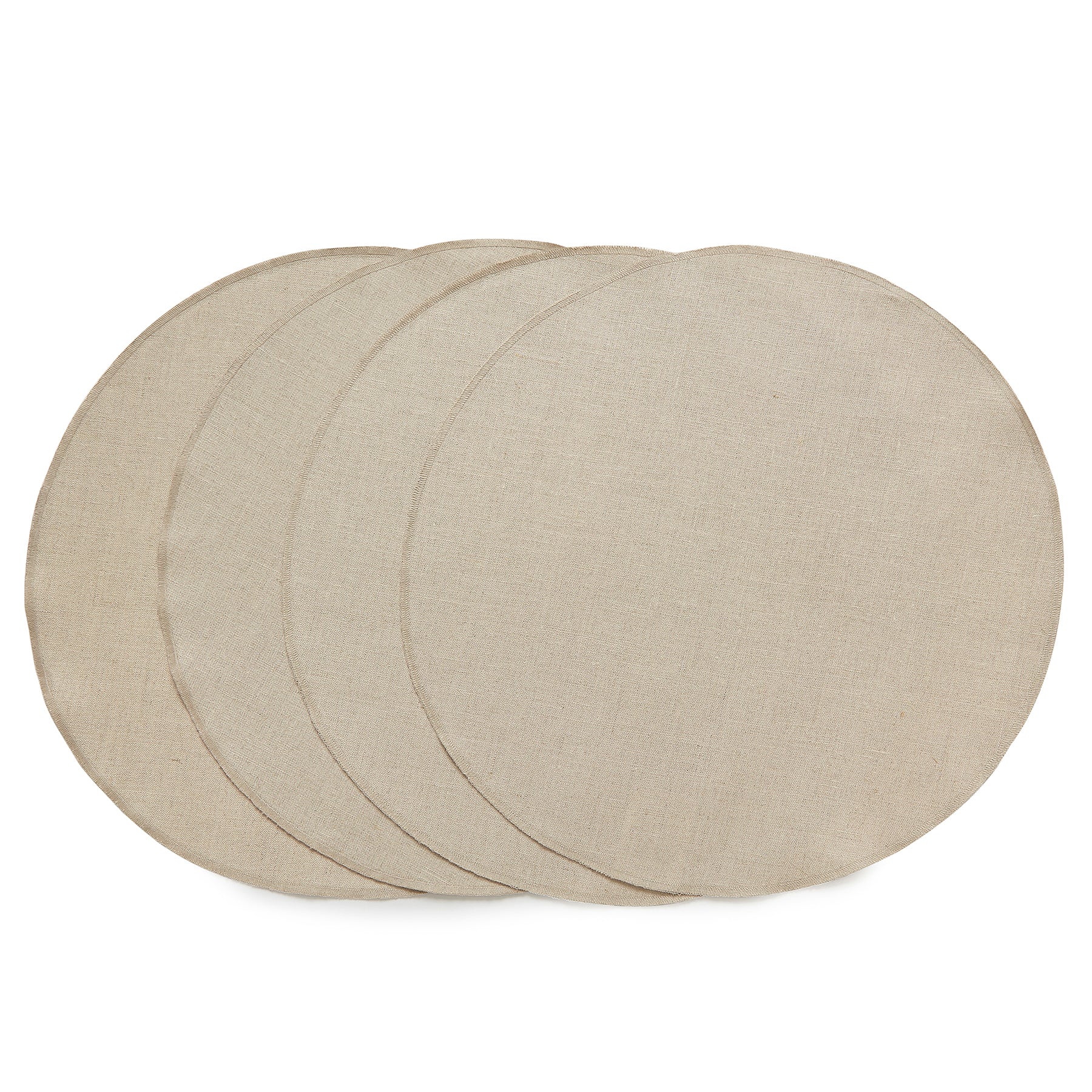 Vesta Round Placemats, Set of 4