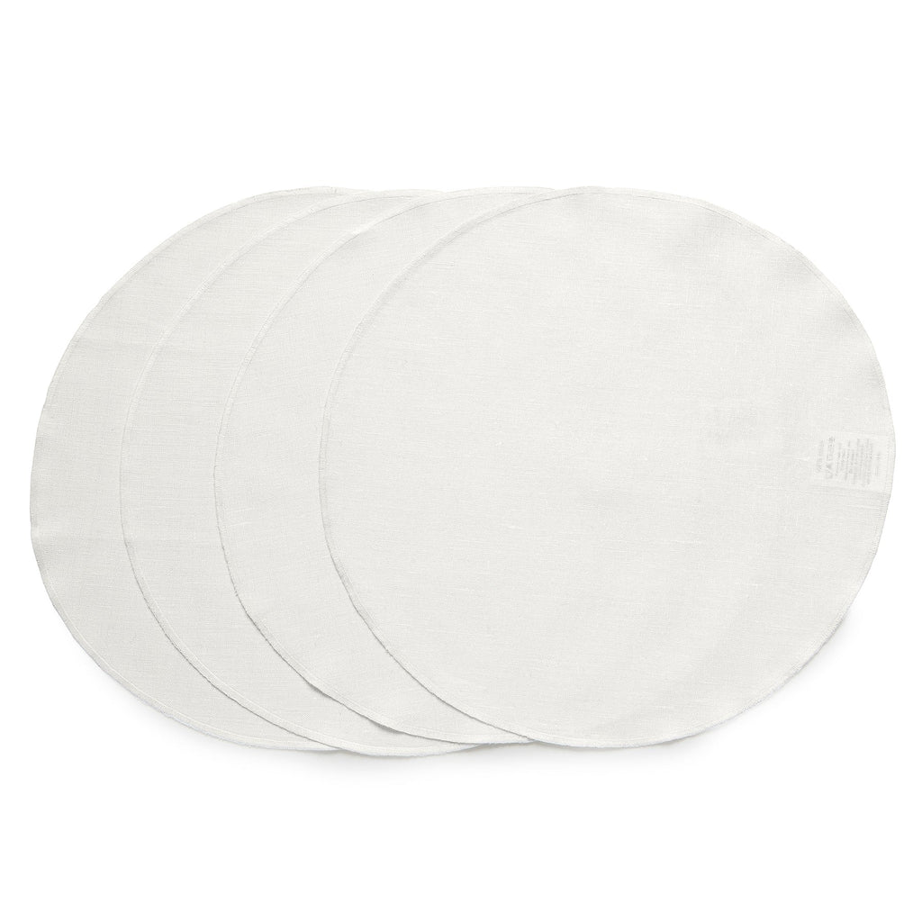 Vesta Round Placemats, Set of 4