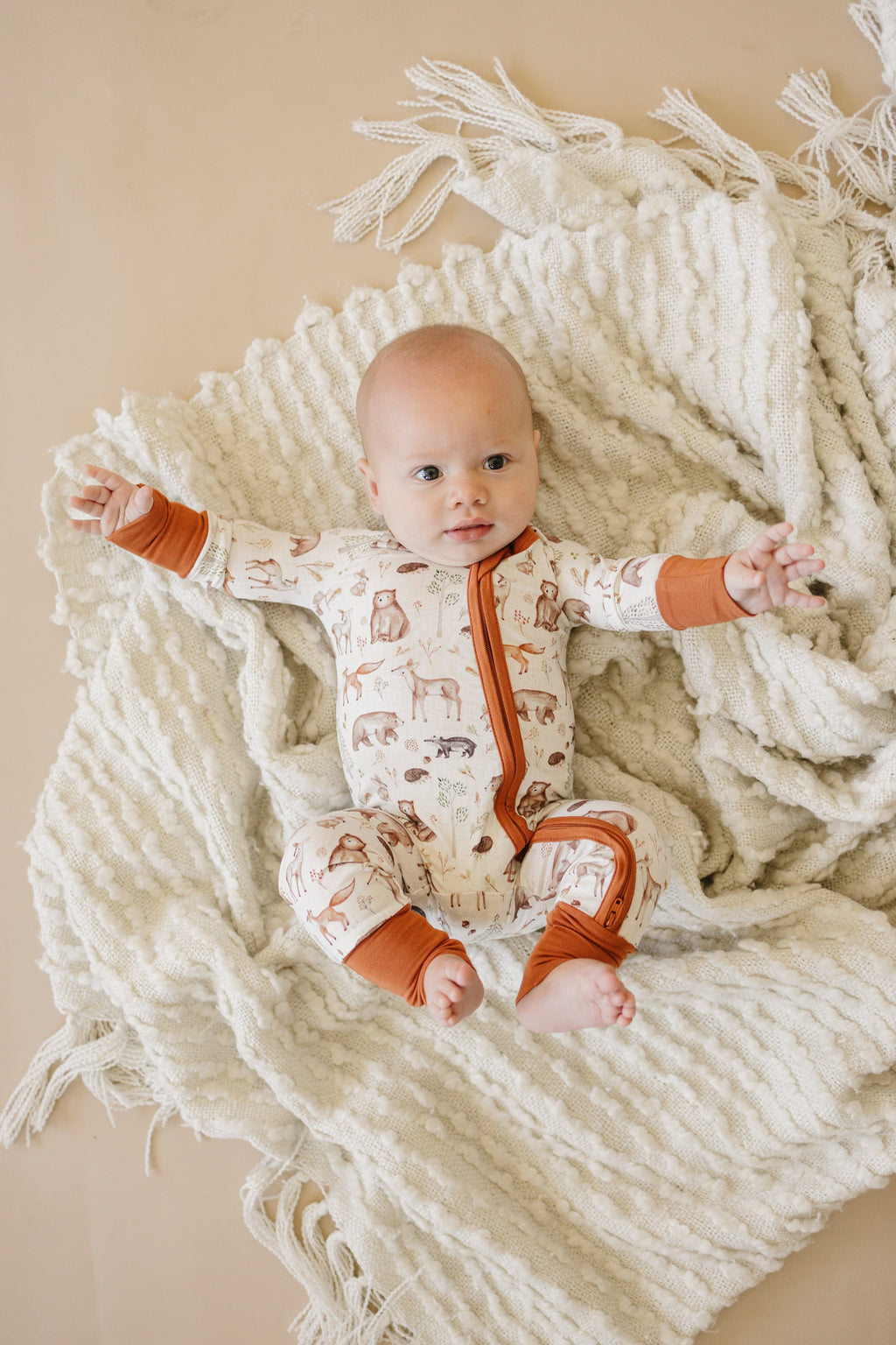 Forest Friends Bamboo Zippy Pajamas *18-24 months left