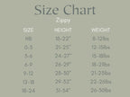 Forest Friends Bamboo Zippy Pajamas *18-24 months left