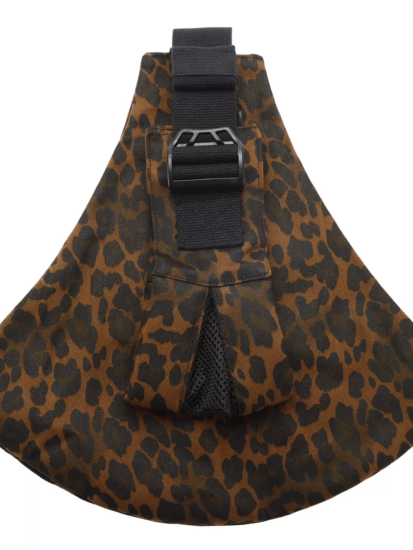 Printed Adjustable Baby Sling Chocolate One Size