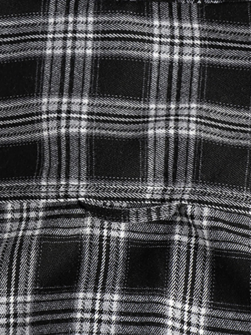 Men's Plus Size Plaid Button Down Shirt