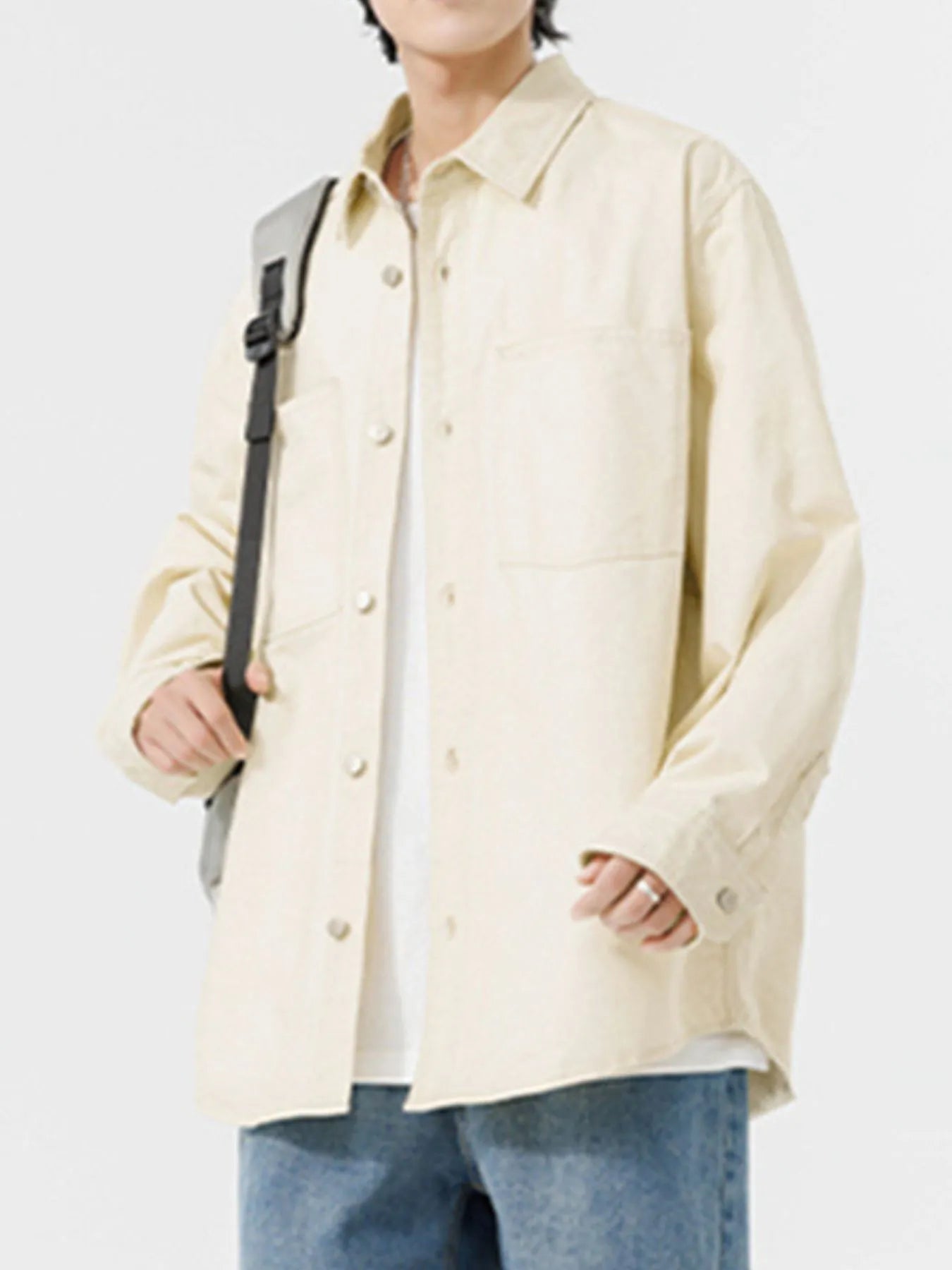 Men's Button Up Long Sleeve Shirt