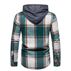 Men's Plaid Button Up Shirt