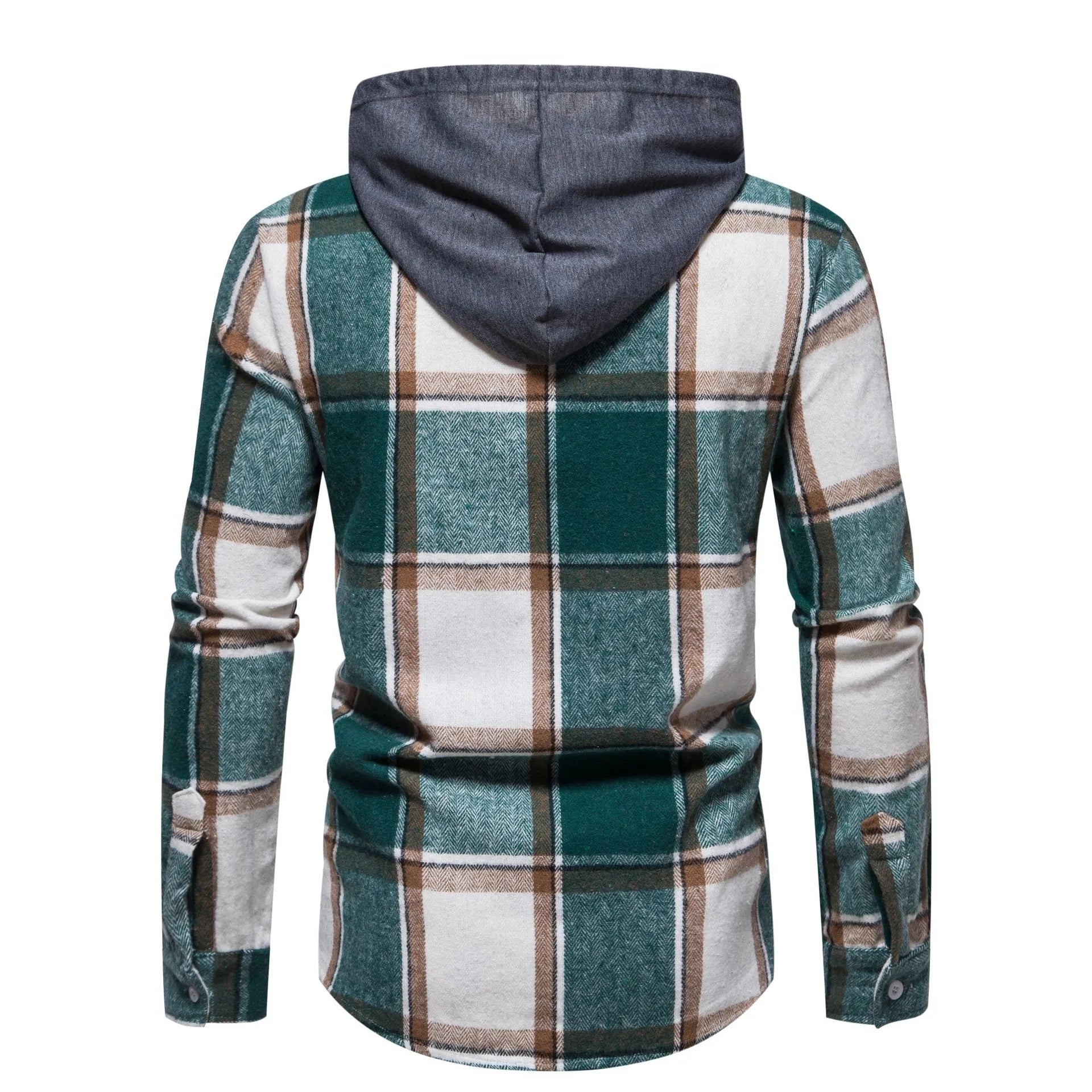 Men's Plaid Button Up Shirt