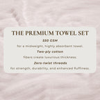 Luxury Cotton Towels - Karina Collection
