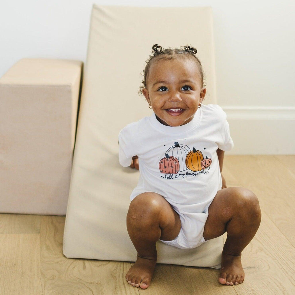Fall Is My Favorite Color Organic Cotton T-Shirt Romper or Tee