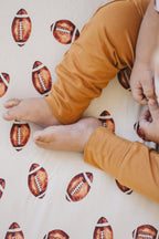 Football Print Bamboo Jogger Set *3-6m left