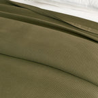 100% Cotton Small Waffle Weave Blanket - Hazel Collection