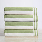 4 Pack Striped Cabana Oversized Beach Towel - Edgartown