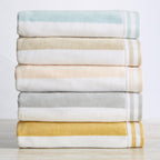 4 Pack Striped Cabana Oversized Beach Towel - Edgartown
