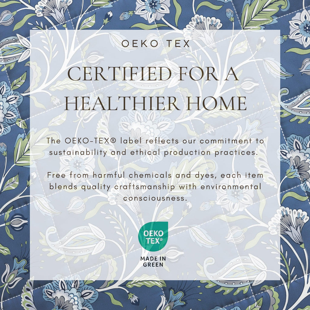 Floral Boho Printed Cotton Quilt Set - Indira Collection