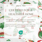 4-Piece Turkish Cotton Christmas Flannel Sheet - Whittaker Collection