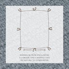 100% Cotton Honeycomb Waffle Duvet Set - Mattea Collection
