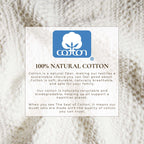 100% Cotton Honeycomb Waffle Duvet Set - Mattea Collection