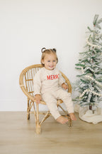 Merry Organic Cotton Crewneck Sweatshirt - Natural