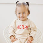 Merry Organic Cotton Crewneck Sweatshirt - Natural