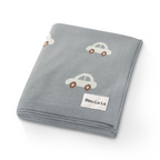 Whimsy Collection - Luxury 100% Cotton Knit Swaddle Baby Blanket