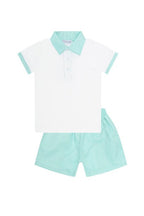Aqua Boy Capri Set Aqua