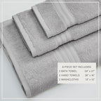 Cotton Terry Bath Towel Set - Cooper Collection