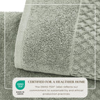 Cotton Diamond Waffle Weave Bath Towel Set - Grayson Collection