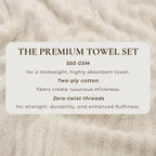 Luxury Cotton Towels - Karina Collection