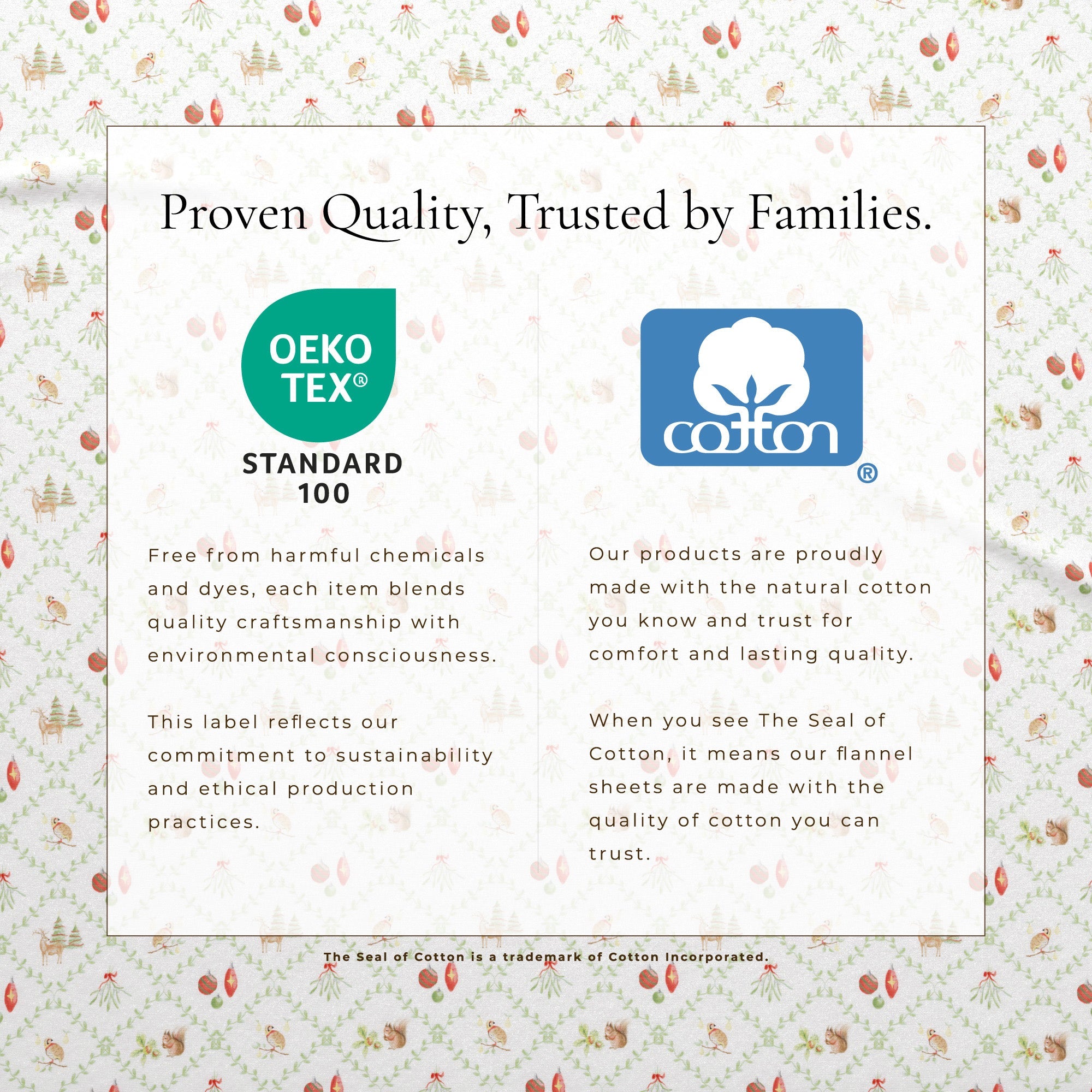 Turkish Cotton Flannel Sheet Set - Elevated Holiday Collection