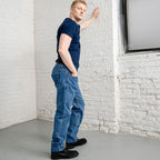 100% Cotton Tailored Fit Stone Wash
