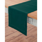 Cotton Linen Hemstitch Table Runner